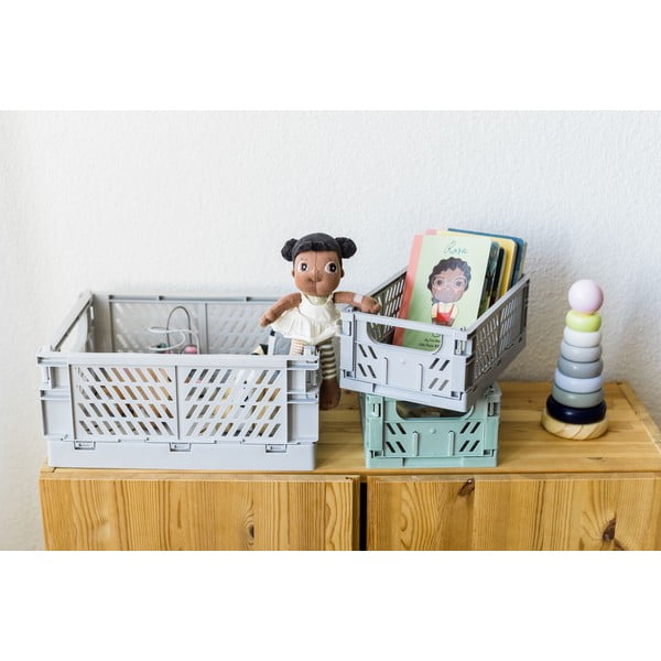 Plastové detské úložné boxy v súprave 3 ks - Kindsgut-image-3