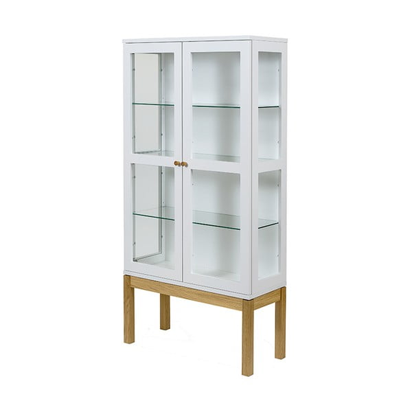 Biela knižnica/vitrína Woodman AbbeyWood-image-3