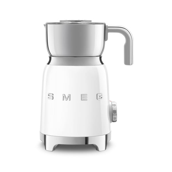 Biely elektrický šľahač mlieka Retro Style – SMEG