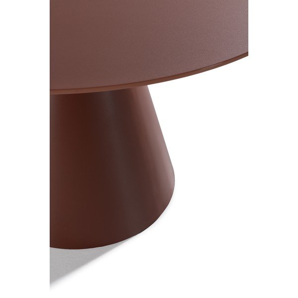 Okrúhly jedálenský stôl so sklenenou doskou ø 120 cm Vida – MOME-image-4