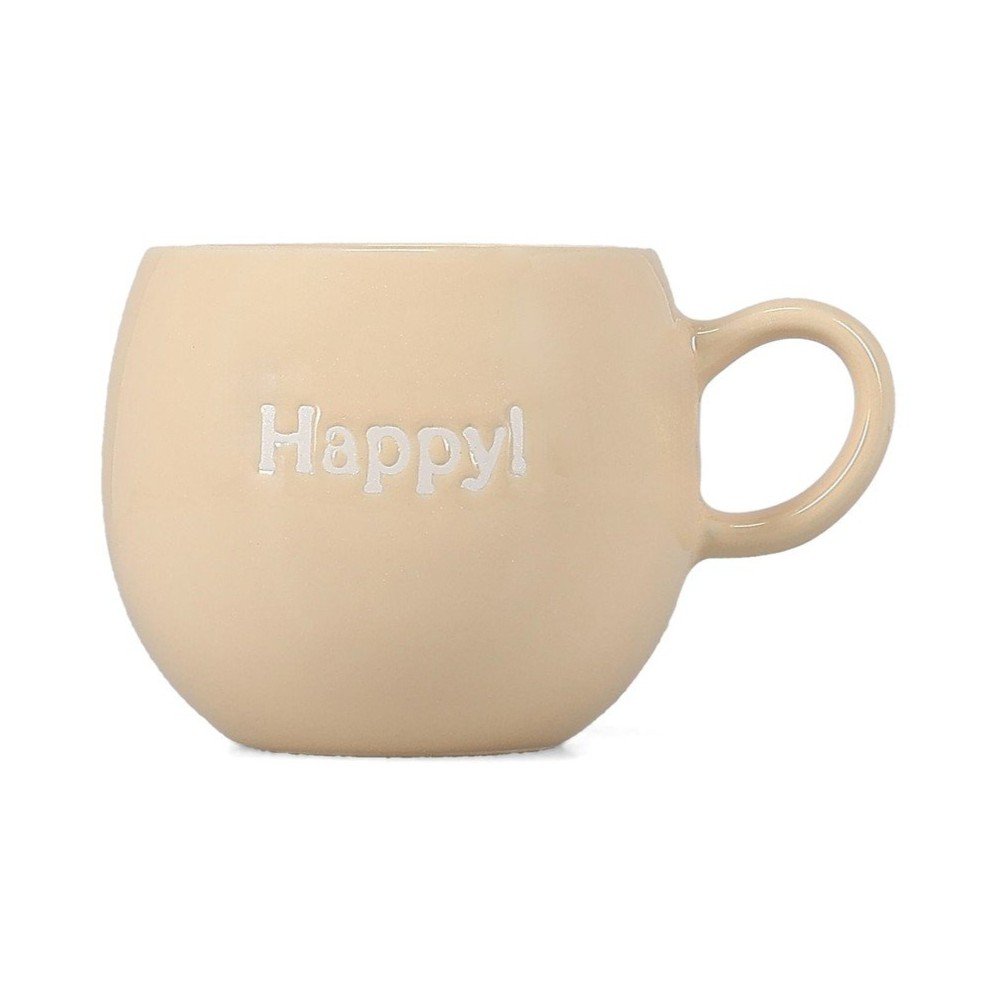 Béžový kameninový hrnček 420 ml Muggies – Salt&Pepper