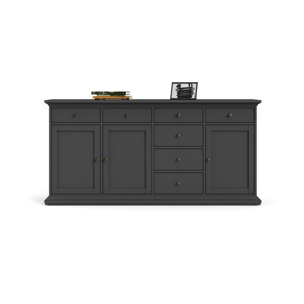 Sivá nízka komoda 189x92 cm Paris – Tvilum-image-3