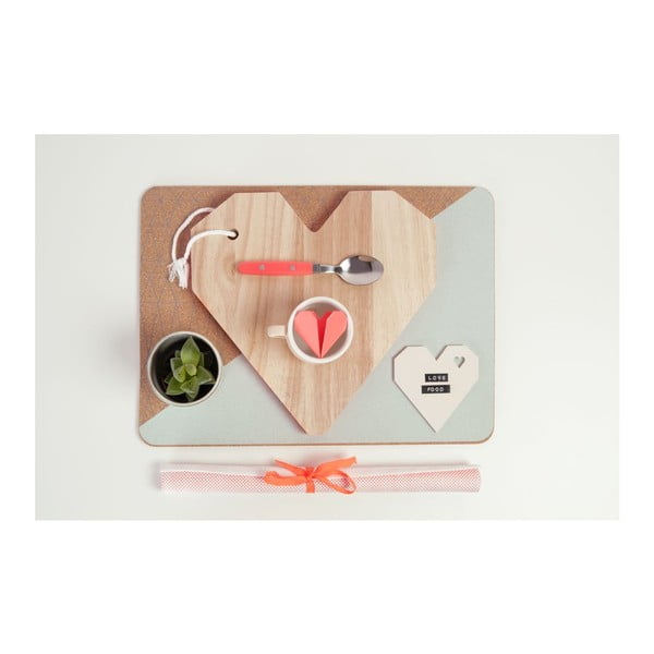 Doska na krájanie Origami Heart Orange-image-1