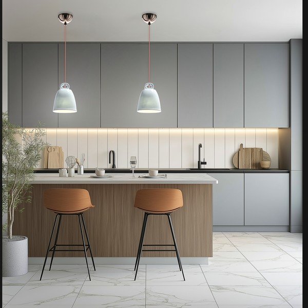 Modrý detský luster s keramickým tienidlom Sewilla – Candellux Lighting-image-4