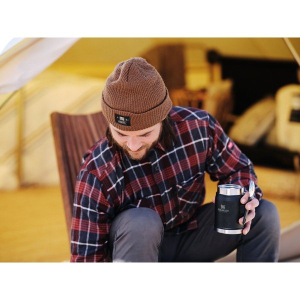 Čierna termoska na jedlo z nehrdzavejúcej ocele 400 ml Legendary Classic Black – Stanley-image-3