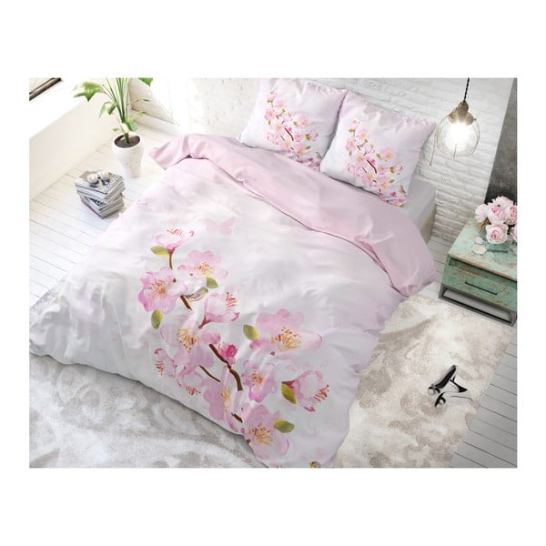 Bavlnené obliečky na dvojlôžko Sleeptime Sweet Flowers, 200 × 220 cm
