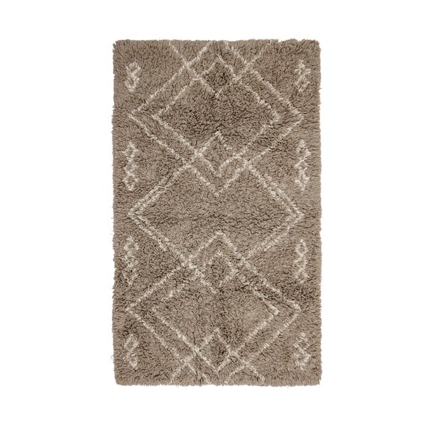 Hnedý koberec 150x90 cm Edea - Bloomingville