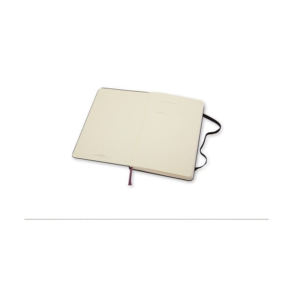 Čierny zápisník v pevnej väzbe Moleskine, 192 strán-image-2