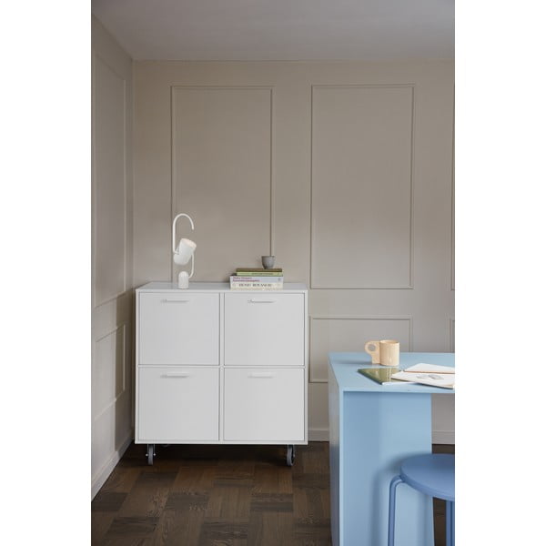 Biela nízka komoda 89x82 cm Keep by Hammel - Hammel Furniture-image-1