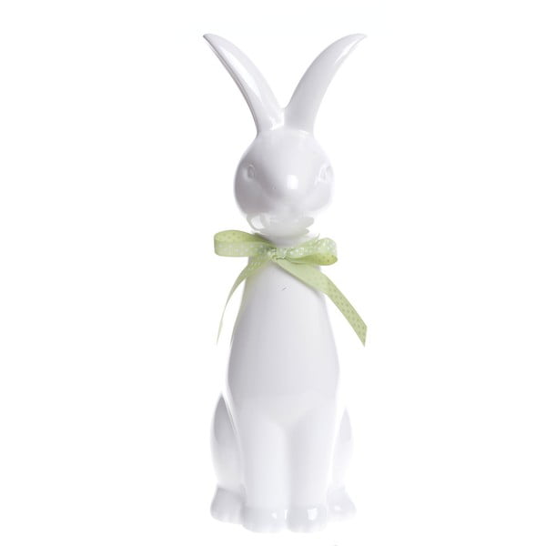 Biela keramická dekoratívna soška Ewax Rabbit