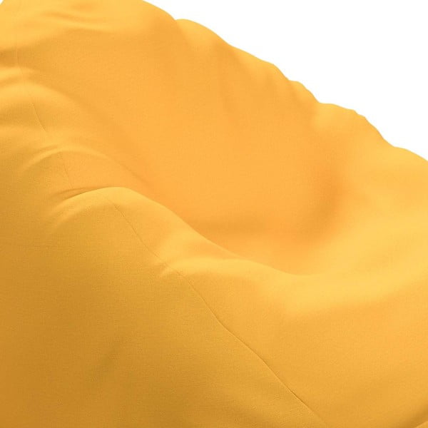 Žltý sedací vak Happiness - Yellow Tipi-image-1