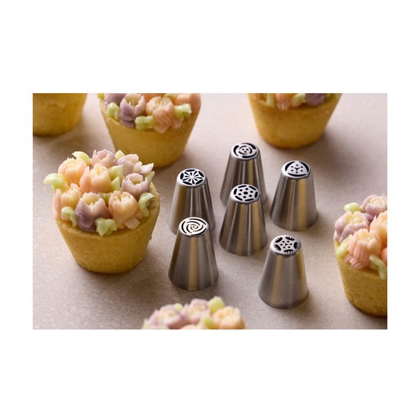 Nástavce na zdobenie počet nástavcov 7 ks Flower – Blomsterbergs-image-2