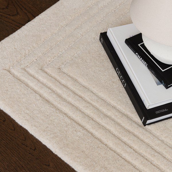 Slonovinový ručne tkaný vlnený koberec 120x170 cm Orlo Ivory – Asiatic Carpets-image-2