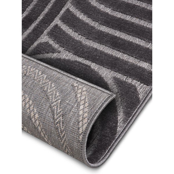 Antracitovosivý koberec 67x120 cm Iconic Wave – Hanse Home-image-4