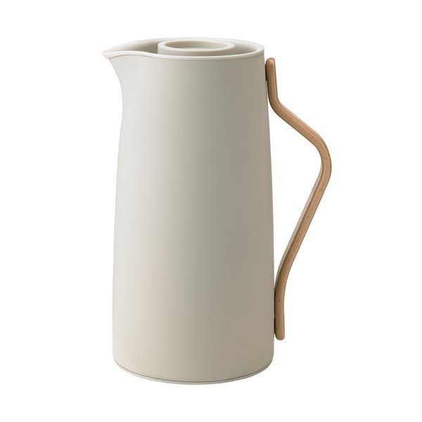 Béžová termokanvica z nehrdzavejúcej ocele 1,2 l Emma – Stelton