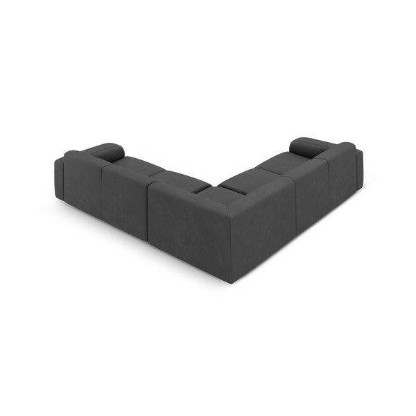 Tmavosivá rohová pohovka (variabilná/do L) Molino – Micadoni Home-image-2