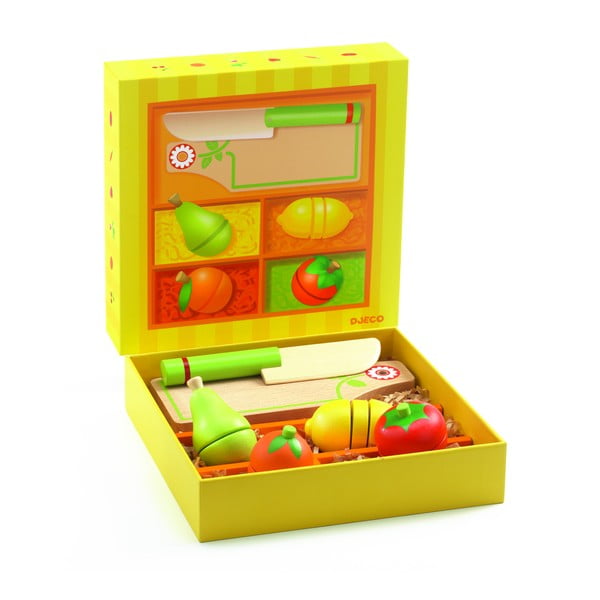 Detský set na krájanie ovocia Djeco Fruit-image-2