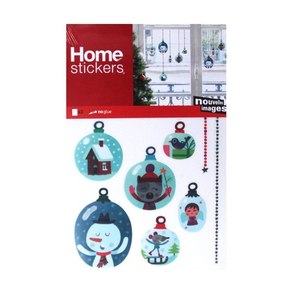 Elektrostatická samolepka Sklenené ozdoby-image-1