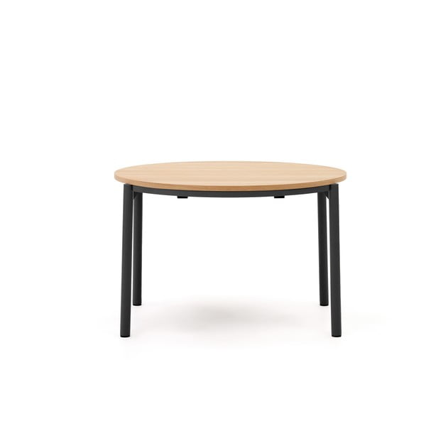 Okrúhly rozkladací jedálenský stôl v dekore duba ø 120 cm Montuiri – Kave Home