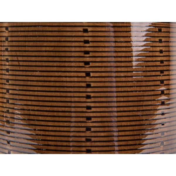 Hnedá keramická váza PT LIVING Bottle, výška 14 cm-image-3