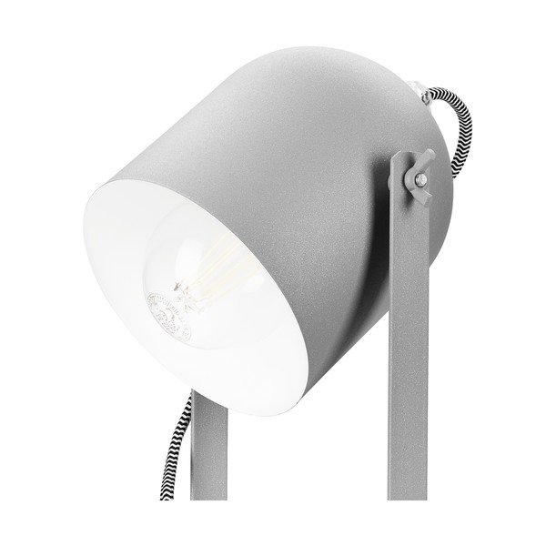 Sivá stolová lampa - LAMKUR-image-3
