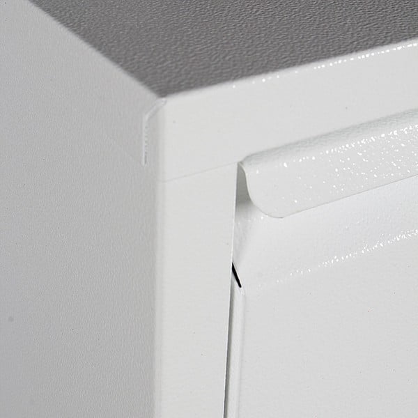 Biela skrinka na topánky s 3 vyklápacími policami Esidra Alias-image-3