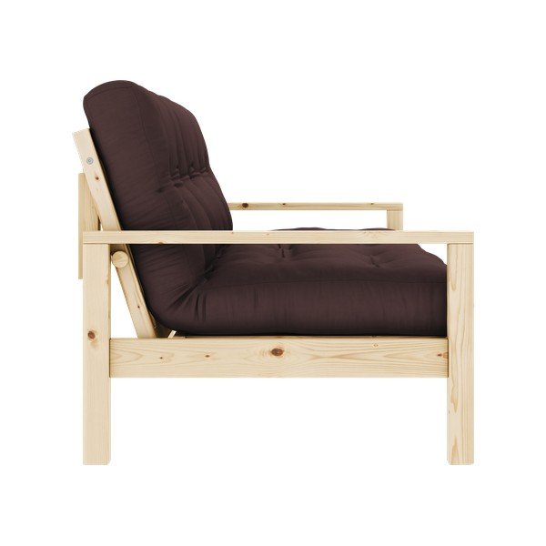 Tmavohnedá rozkladacia pohovka 205 cm Knob – Karup Design-image-4