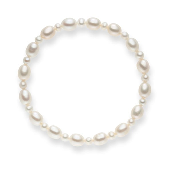 Perlový náramok Nova Pearls Copenhagen Chantal, dĺžka 19 cm