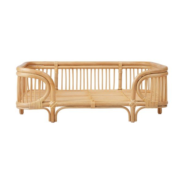 Ratanový pelech pre psa v prírodnej farbe 88x69 cm Otto – OYOY Living Design