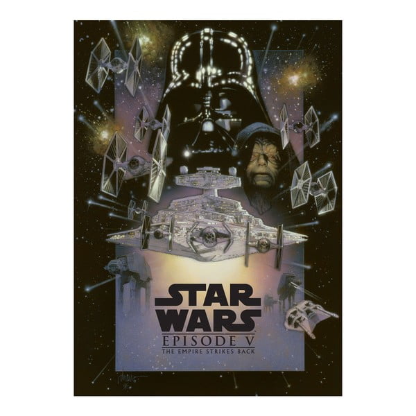 Nástenná ceduľa Star Wars - The Empire Strikes Back