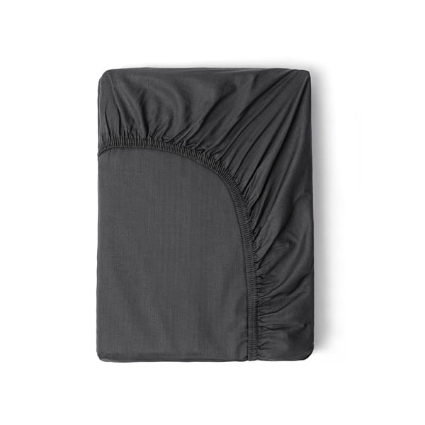 Sivá elastická plachta z bavlneného saténu HIP, 90 x 200 cm