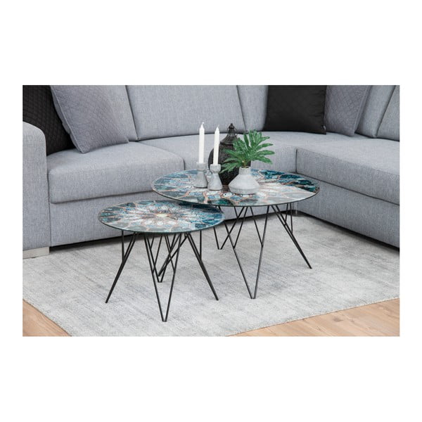 Odkladací stolík s mozaikou Actona Sun-image-4