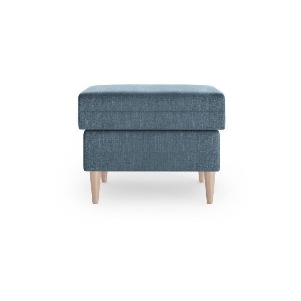 Modrý puf Mazzini Sofas Aubrieta, 60 × 45 cm-image-2