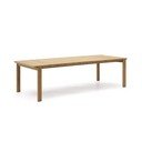 Záhradný jedálenský stôl z tíkového dreva 102x220 cm Icaro – Kave Home