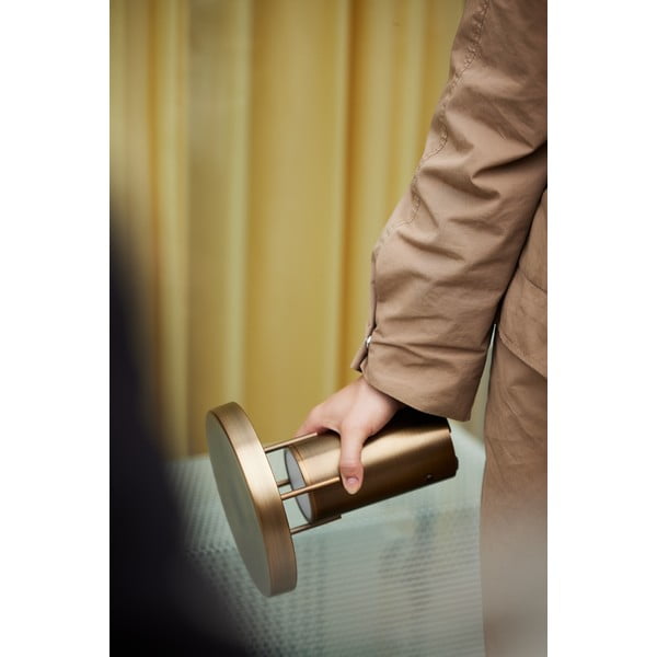 LED stmievateľná stolová lampa v bronzovej farbe (výška 20 cm) BringMe – Hübsch-image-3