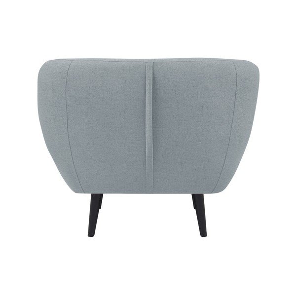 Svetlomodré kreslo s hnedými nohami Mazzini Sofas Piemont-image-1