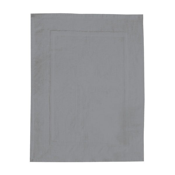 Sivá bavlnená kúpeľňová predložka Wenko, 50 × 70 cm
