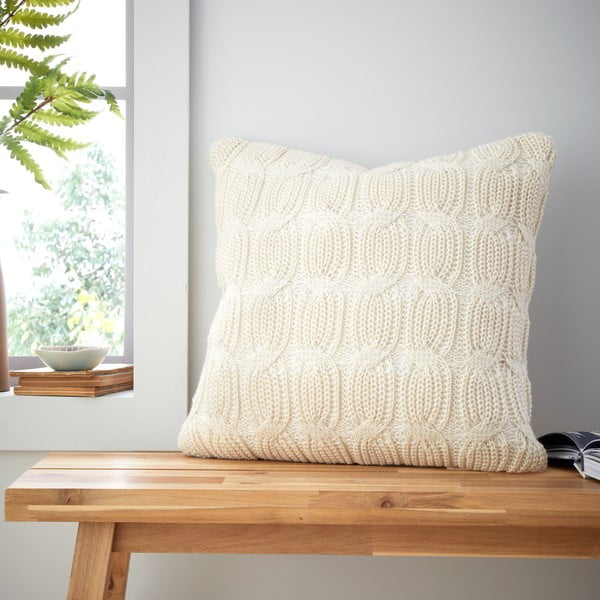 Obliečka na vankúš 45x45 cm Chunky Marl Knit – Catherine Lansfield