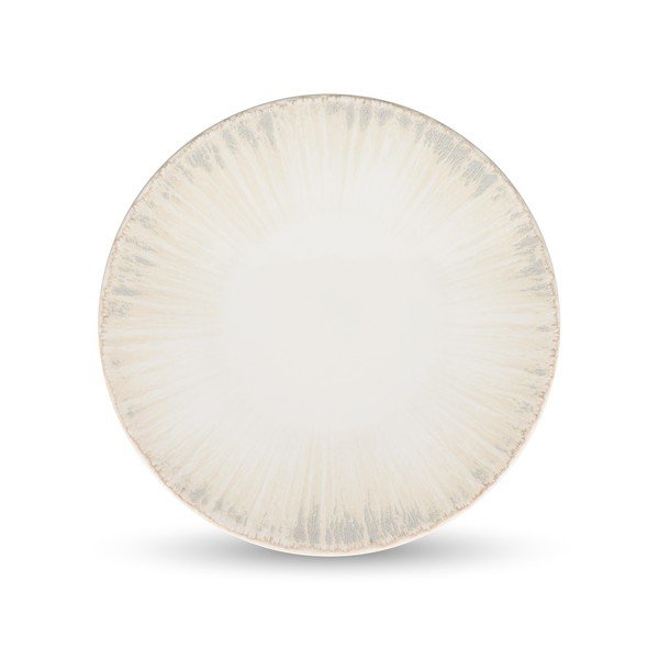 Svetlosivý servírovací porcelánový tanier ø 32 cm Nuance – BonBistro