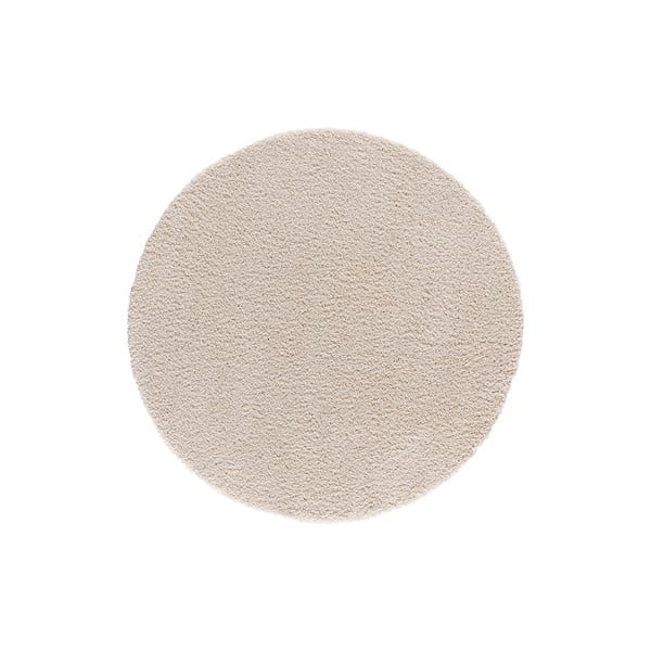 Béžový okrúhly koberec ø 130 cm Norge – Universal