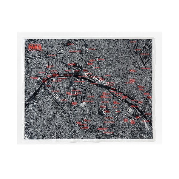 Pokrčená cestovná mapa zo satelitu Miláno-image-2