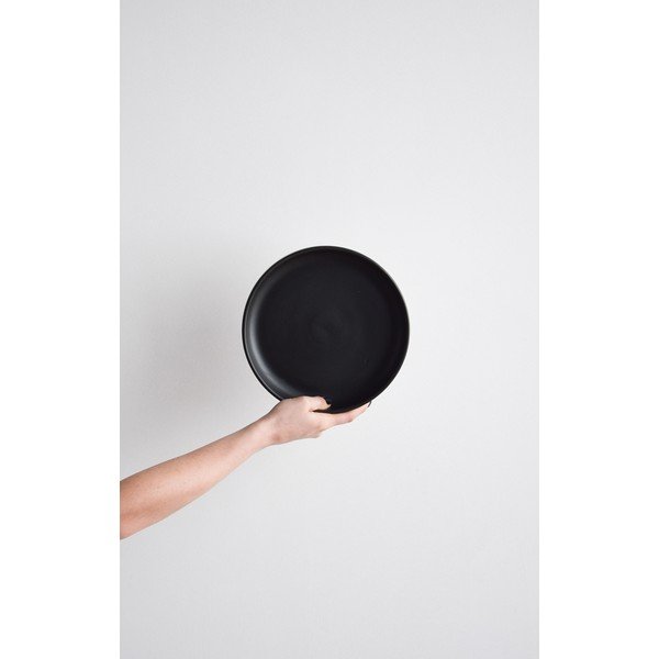 Čierna kameninová misa ÅOOMI Luna, ø 23,5 cm-image-1