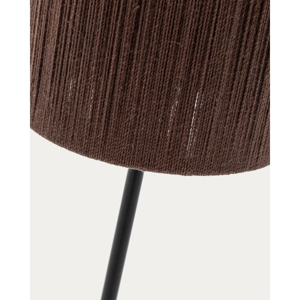 Stolová lampa v tmavoprírodnej farbe z masívu akácie (výška 147 cm) Kor – Kave Home-image-4