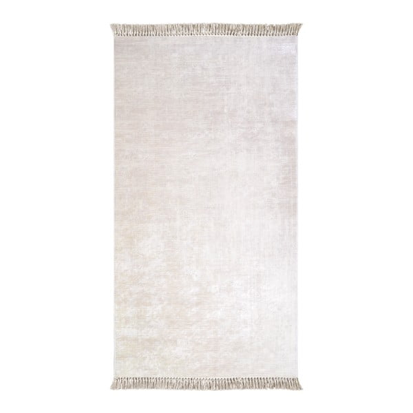 Krémovobiely koberec Vitaus Hali Geometrik, 80 × 150 cm