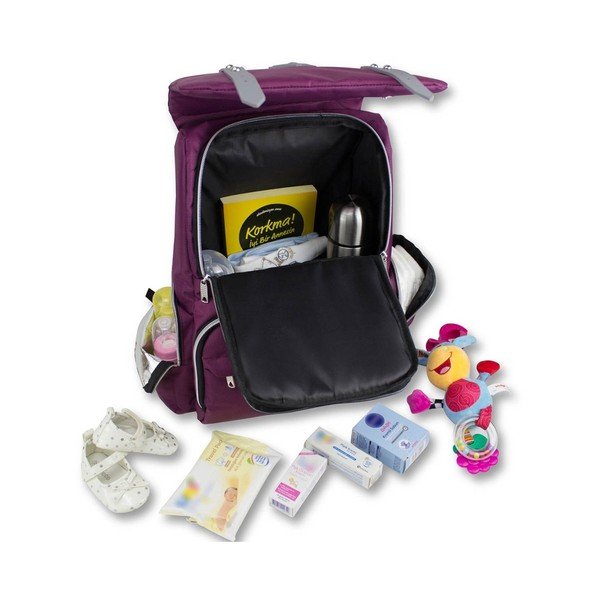 Tmavomodrý batoh pre mamičky s USB portom My Valice MOTHER STAR Baby Care Backpack-image-4