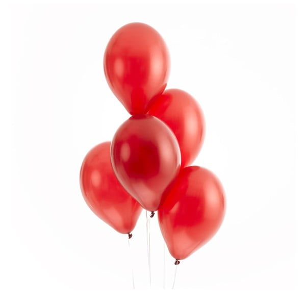 Sada 50 červených balónikov Neviti Party