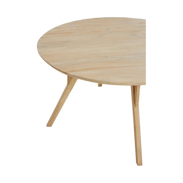 Okrúhly jedálenský stôl z mangového dreva ø 120 cm Quenza – Light & Living-image-3