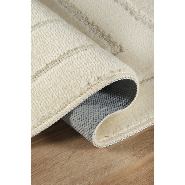 Krémové kúpeľňové predložky v súprave 2 ks 50x80 cm Cerceve – Foutastic-image-2