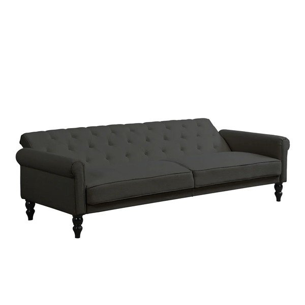 Antracitová polohovacia/rozkladacia pohovka 222 cm Tyne – Støraa-image-3