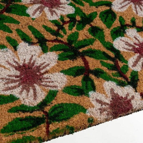 Rohožka z kokosového vlákna 40x60 cm Leafy – Casa Selección-image-2